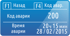 Журнал аварий