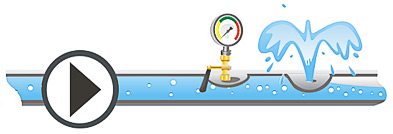 Прорыв трубы