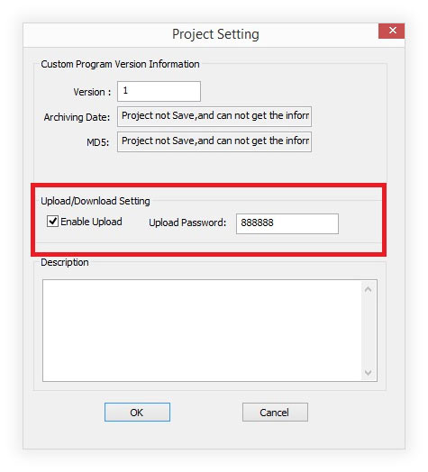 Program Setting