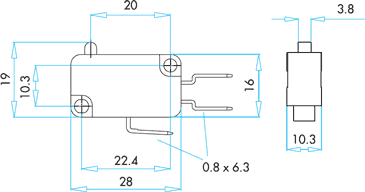 Габаритные размеры MK1MIM1 и MK1MIP1, мм Габаритные размеры MK1MIM1 и MK1MIP1
