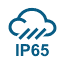 Степень защиты поворотного пневмопривода: IP65