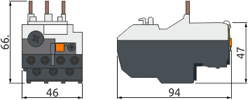 Габаритные размеры AC-TR, размер 1