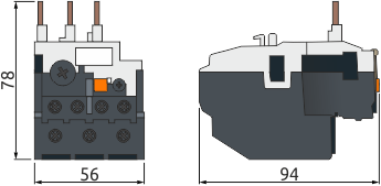 Габаритные размеры AC-TR, размер 2