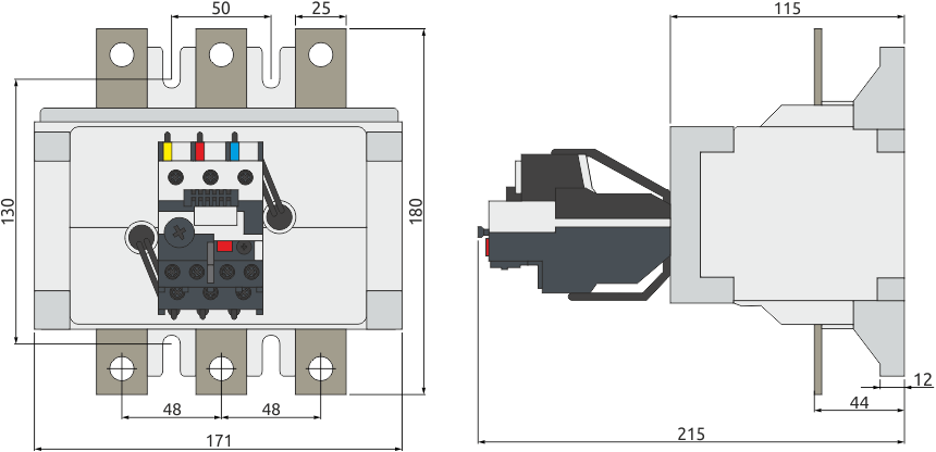 Габаритные размеры AC-TR, размер 5