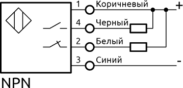 Схема соединения LS NPN