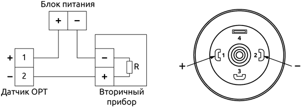 Схема подключения OPT