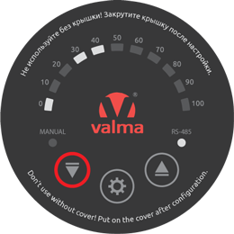 Отображение статуса позиционера-1